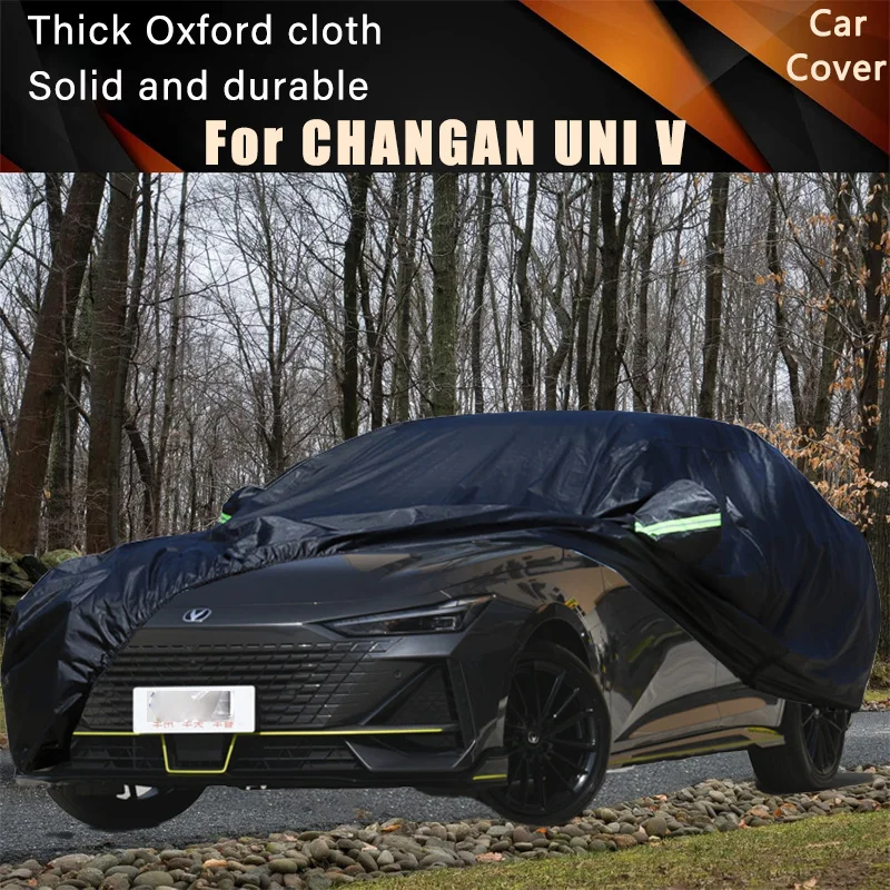 

For CHANGAN UNI V Car Full Outer Covers Outdoor Waterproof Dustproof Sun Rain Snow Protection Exterior Car Accessories