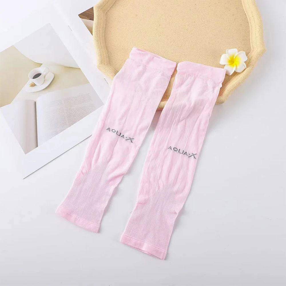 新しい通気性アームスリーブルーズ極薄アイススリーブアームカバー夏冷却ランニング日焼け止めスリーブユニセックス