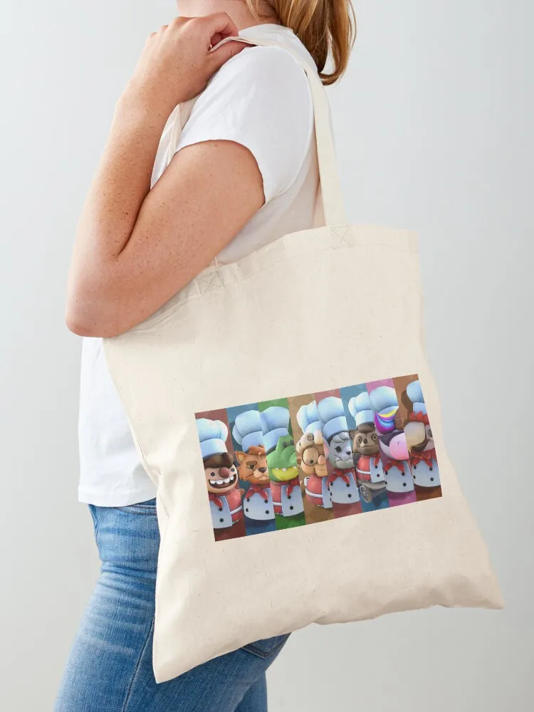 

Overcooked Cooking Video Game Tote Bag hand bag ladies hand bag tote bags men eco pack