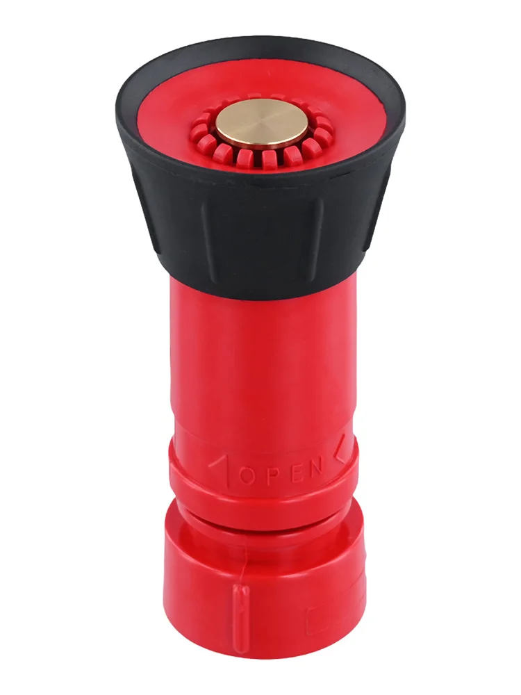 Fire Hose Nozzle 1-1/2 Inch Heavy Duty Nozzles Fire Protection Landscaping Watering Flowers Watering Vegetables Irrigation