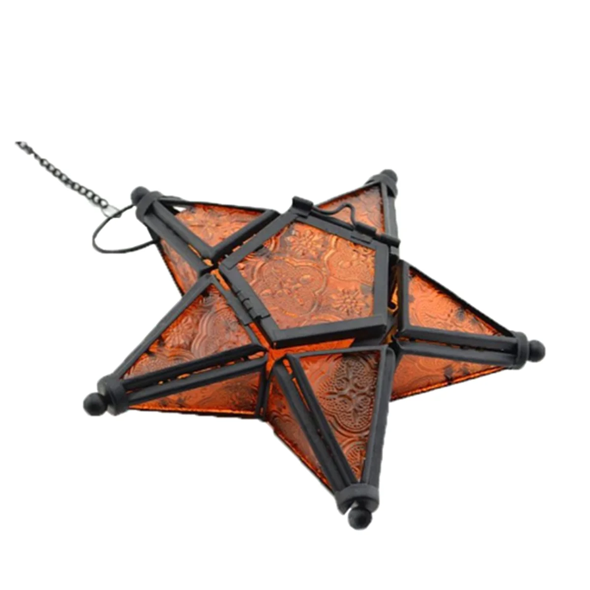 

Iron Candle Holder Moravian Star Candle Holder Star Orange Tea Lights Candles Star Lantern Mini Lanterns Yellow