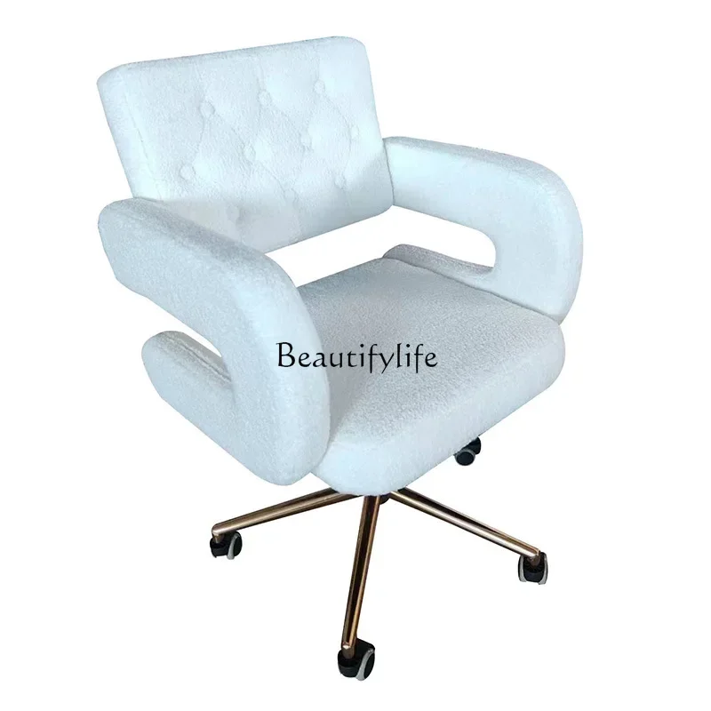 

LX*Lifting bar rotating chair beauty manicure haircut chair color material can be customized