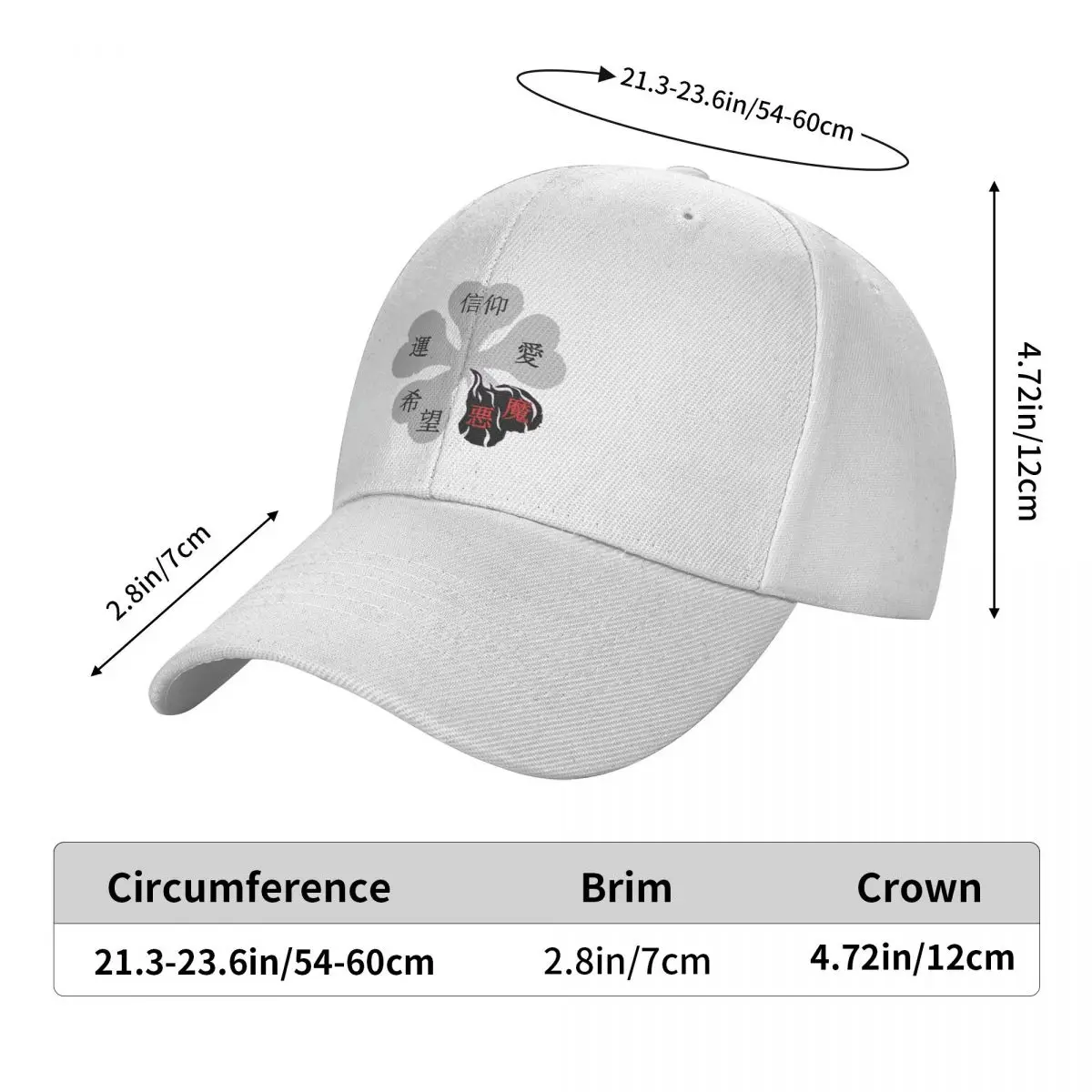 Black Clover The Five Leaves 02 Cap Fashion Casual Baseball Caps Adjustable Hat Hip Hop Summer Unisex Baseball Hats