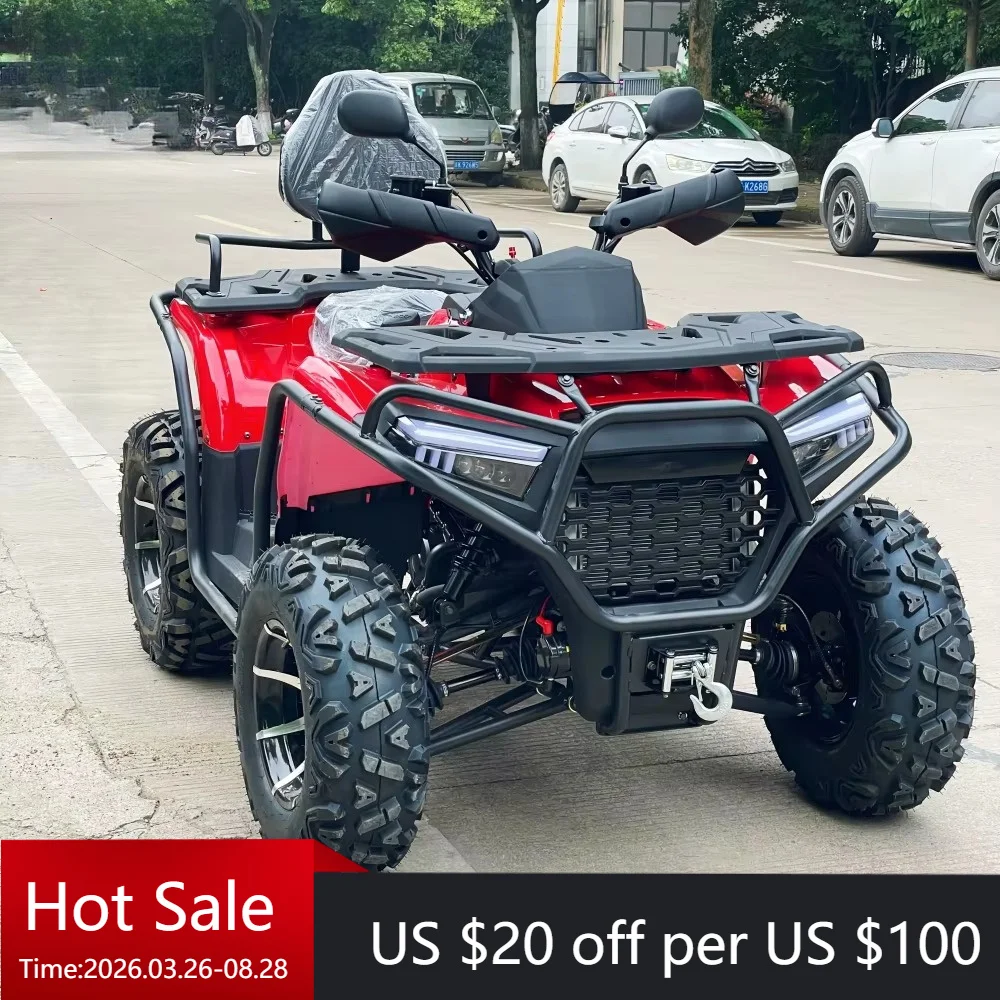 Tc Raxen 2-Seater ATV 4WD Automatic Shaft Drive 400cc Water Cooled for Extreme Off-Road