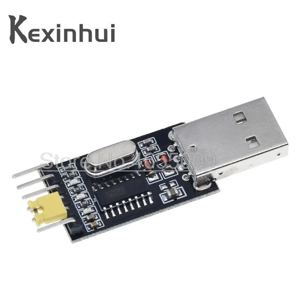 CH340 USB to TTL converter UART module CH340G upgrade download a small wire brush plate STC microcontroller board USB to serial