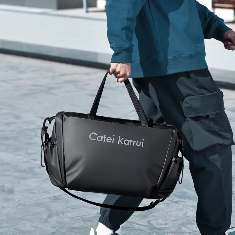 Casual Travel Totes Men Top-Handle Bags Large Capacity Crossbody Bag Men Handbag Waterproof Duffel Bags Lightweight Luggage Bag