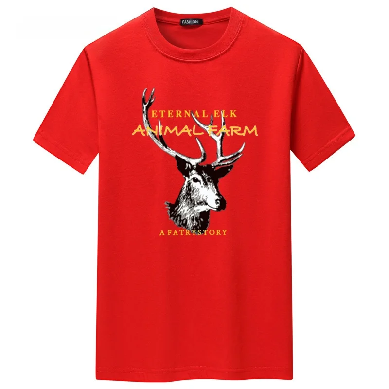 JFUNCY Oversized Men's T-Shirt  Summer Short Sleeve Casual Hand-Painted Custom Design Service Clothing