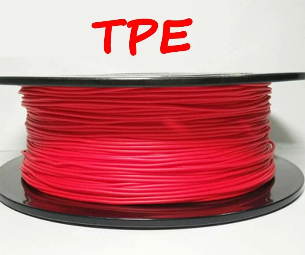 TPE 0.5KG 1.75mm  3d Printing Filament Flexible Plastic Material Consumables For MakerBot RepRap UP Mendel