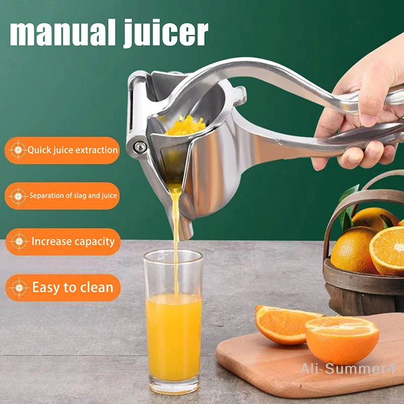 Spremiagrumi manuale Spremiagrumi a pressione manuale Melograno Arancia Limone Succo di canna da zucchero Bar da cucina Strumenti per frutta Accessori