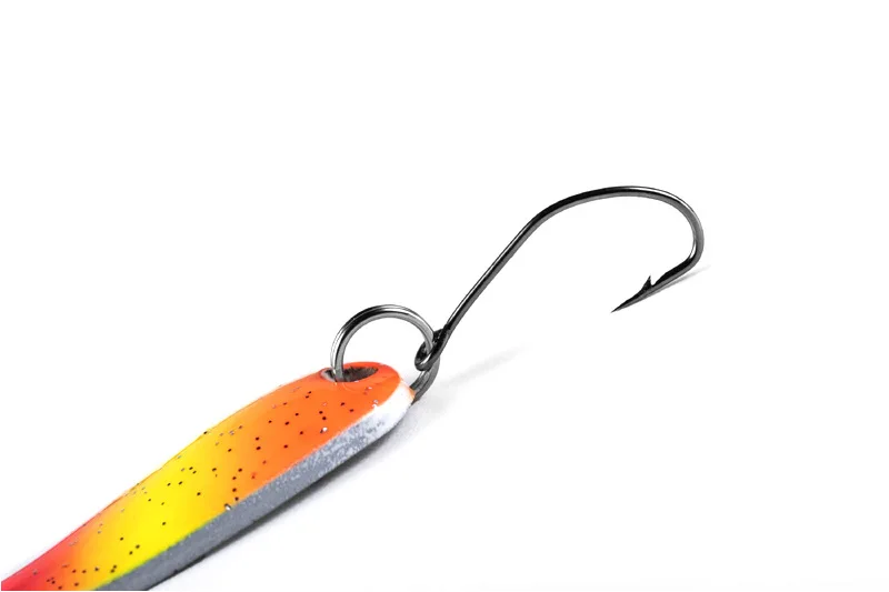 Angelköder, bunte Löffel, Einzelhaken, 2 g/3 g, künstliche Metallköder, harter Köder, 5–10 Stück, Beutelverkauf – Detail 3