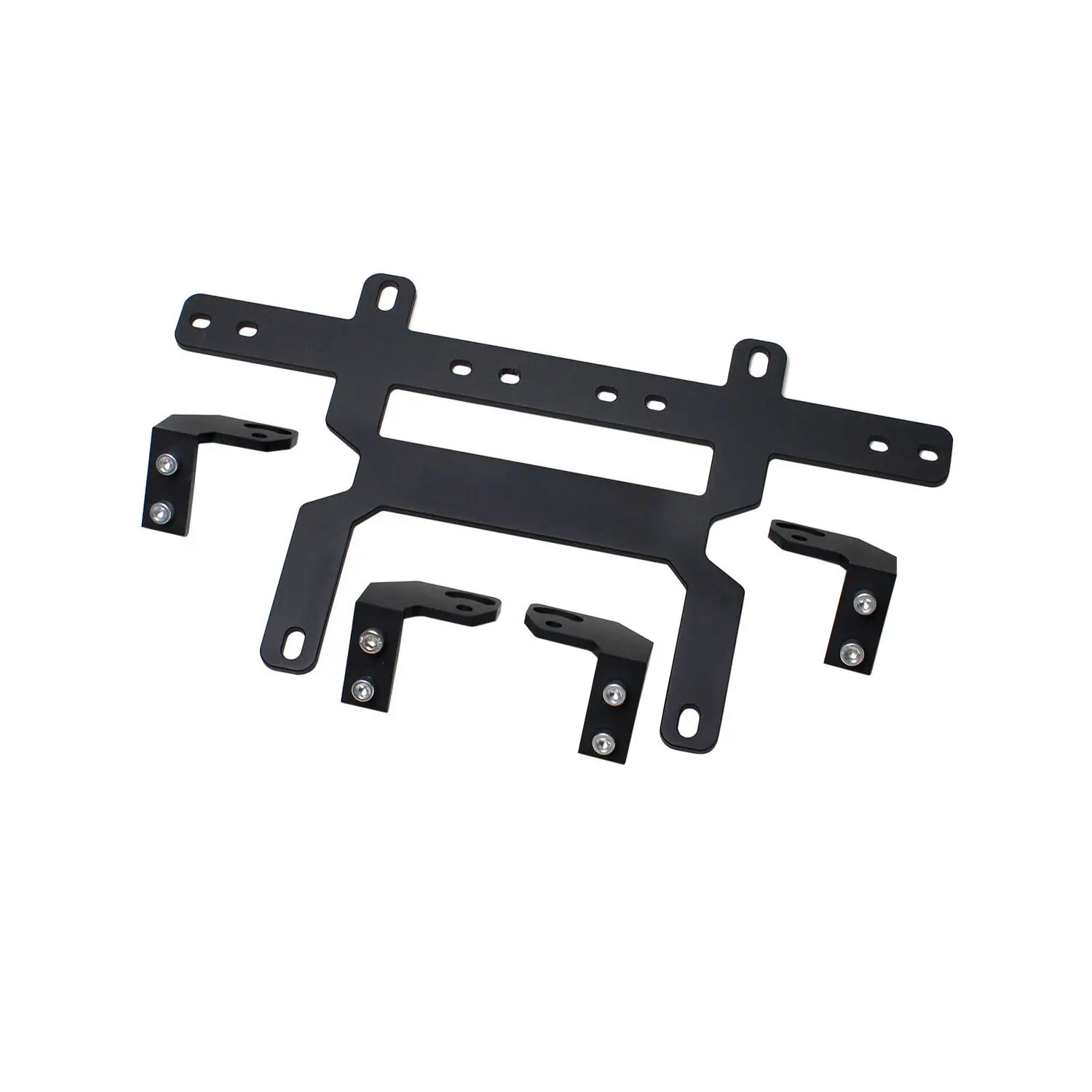 LED Headlight Lamp Bracket For Harley Road Glide FLTRX W/ BAJA LP6 Lighting 2015-2023 view 2