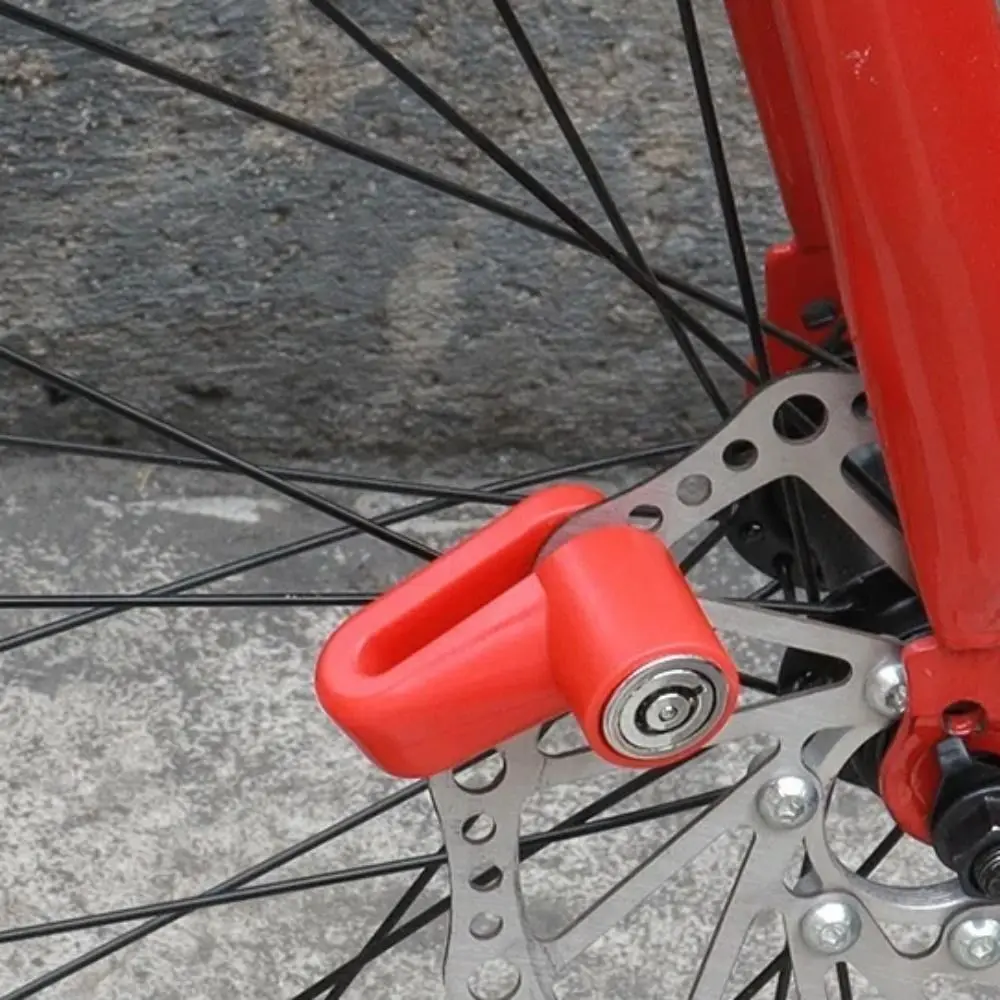 Steel Wire Bicycle Disc Brake Lock Key Lock with Bracket Bike Lock Heavy Duty Security Motorcycle Disc Lock Street Parking