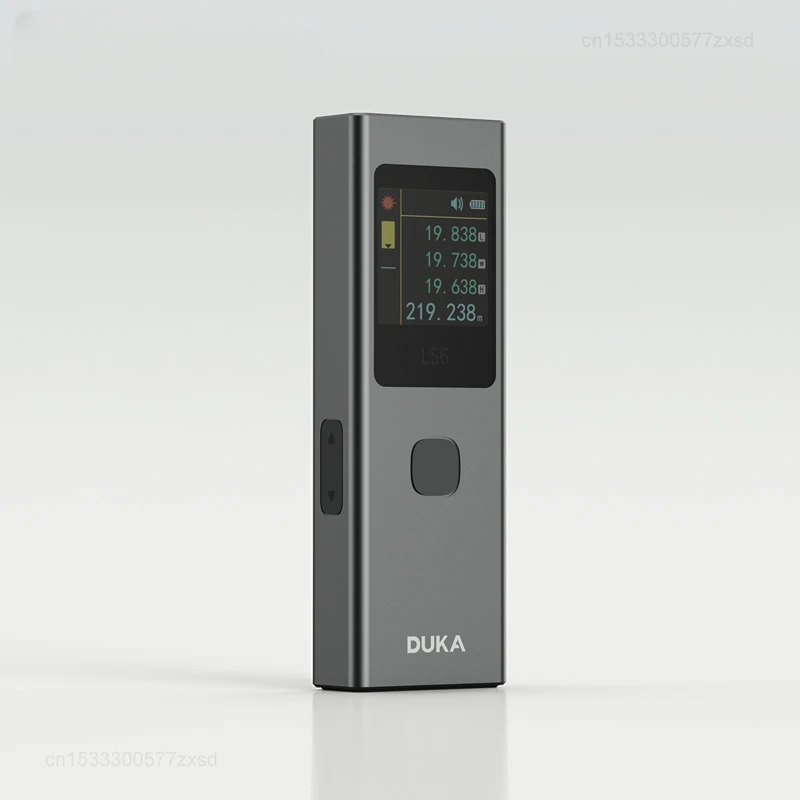 Imagem -02 - Youpin Duka-rangefinder Laser Recarregável Mini Medidor de Ângulo de Distância Ferramentas de Medição Portáteis Line Marker Ls6 40m