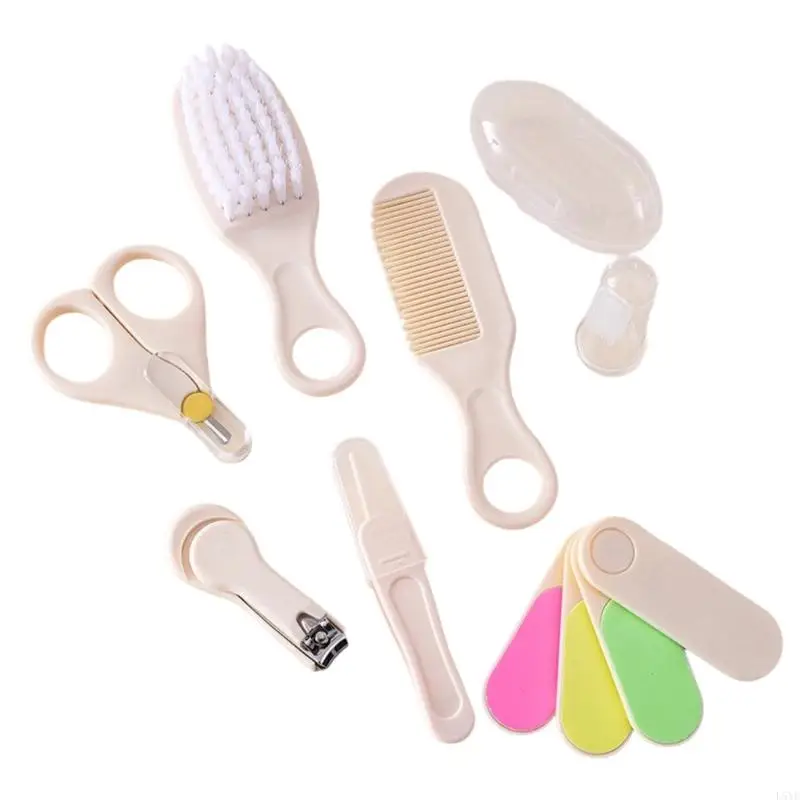 

L5YF 7Pcs/set Baby Grooming Set for Newborns Nails Trimmer for Travel and Daily Use