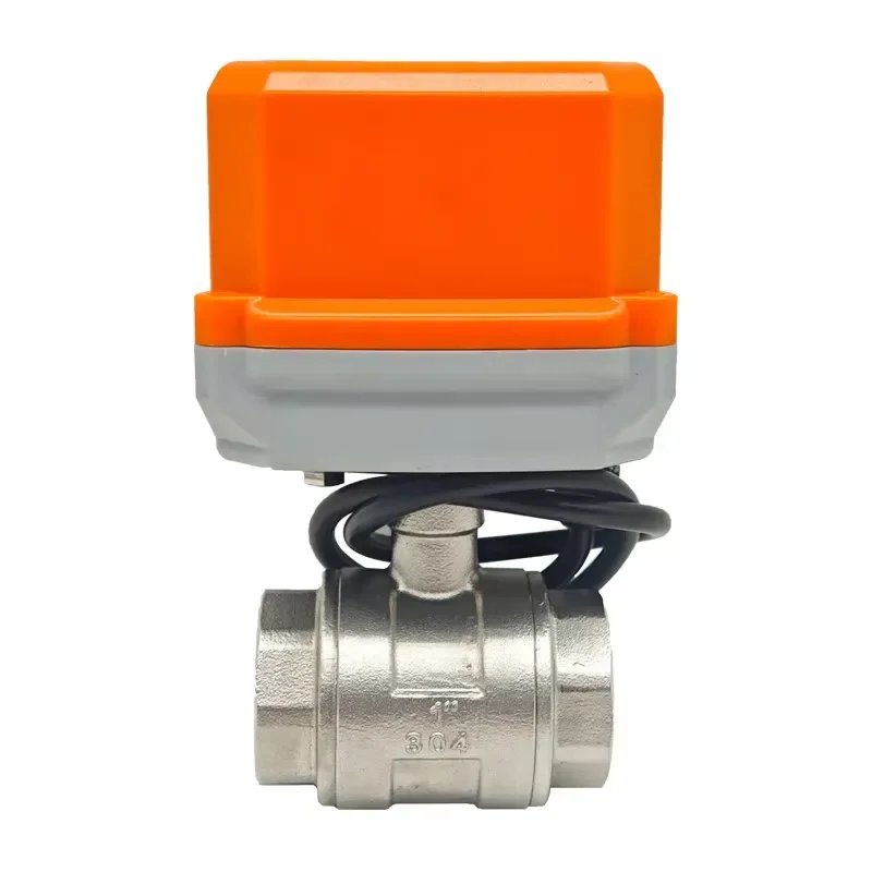 Alahot Two-wire DN10 Thread Quick Electric Ball Valve Power-off Automatic Reset Substitute Solenoid Valve Normally Close