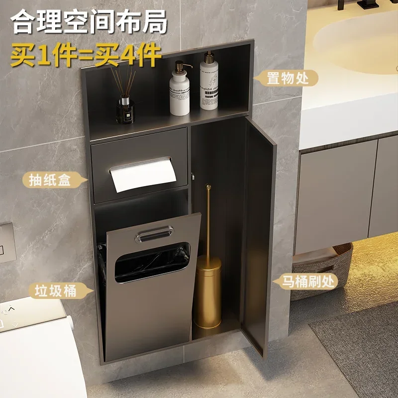

Concealed embedded stainless steel niche