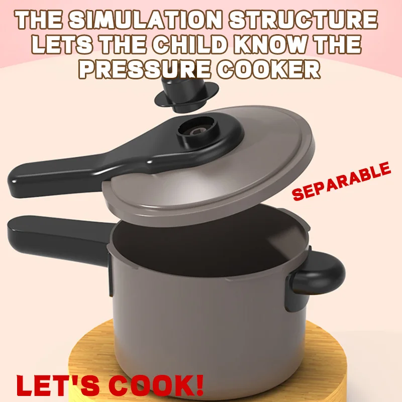 Kinderheim Küche Spielzeug Sicherheit Kinder Puzzle Simulation Set Induktionsherd Kochen Mädchen und Kinder Kochen Reis