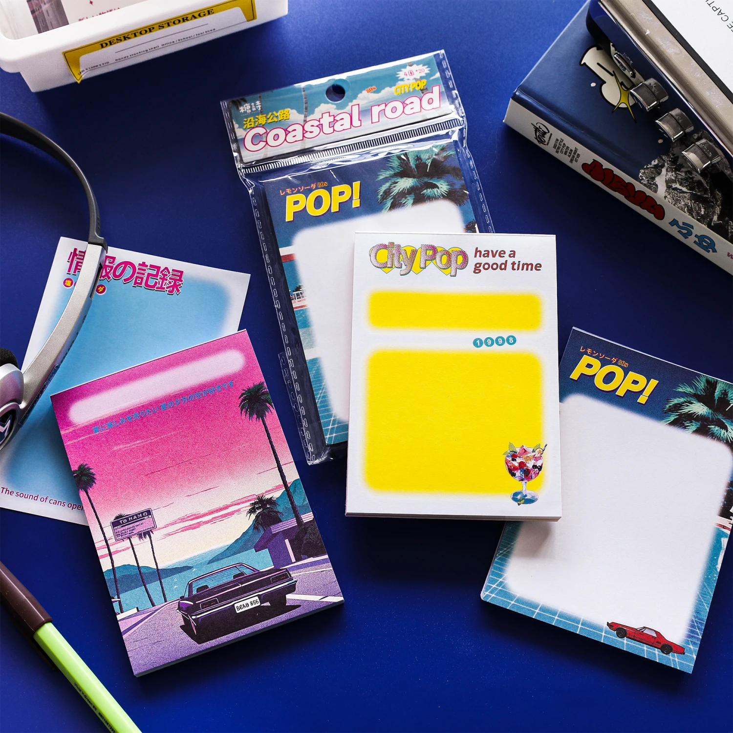 4pcs/Lot CITYPOP series notebooks