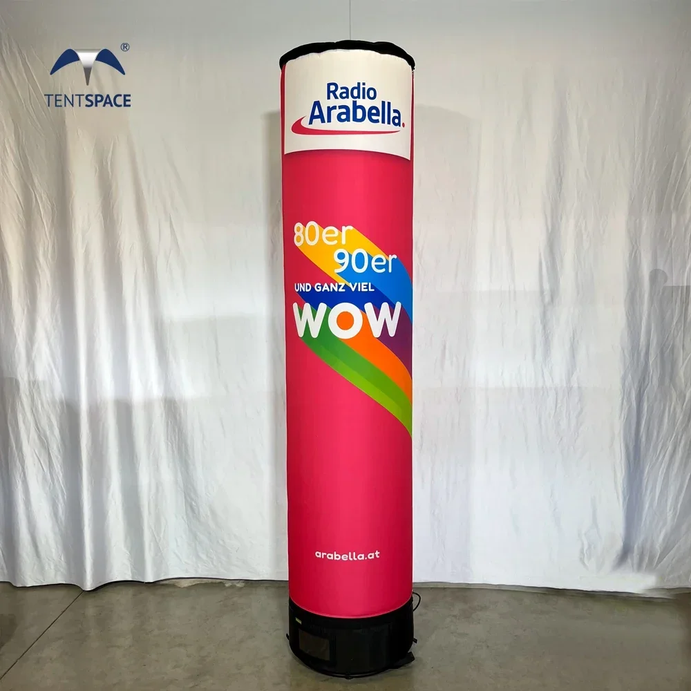 Inflatable advertising airtight tent promotion columns for exhibitions outdoor sports events