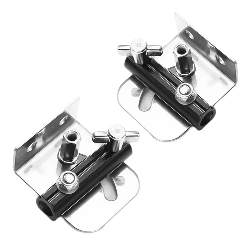 ABHT-معدن طبل حزام تصاعد الرف 2 قطعة طبل حزام محول إصلاح مع مسامير استبدال الملحقات للأشرطة #6