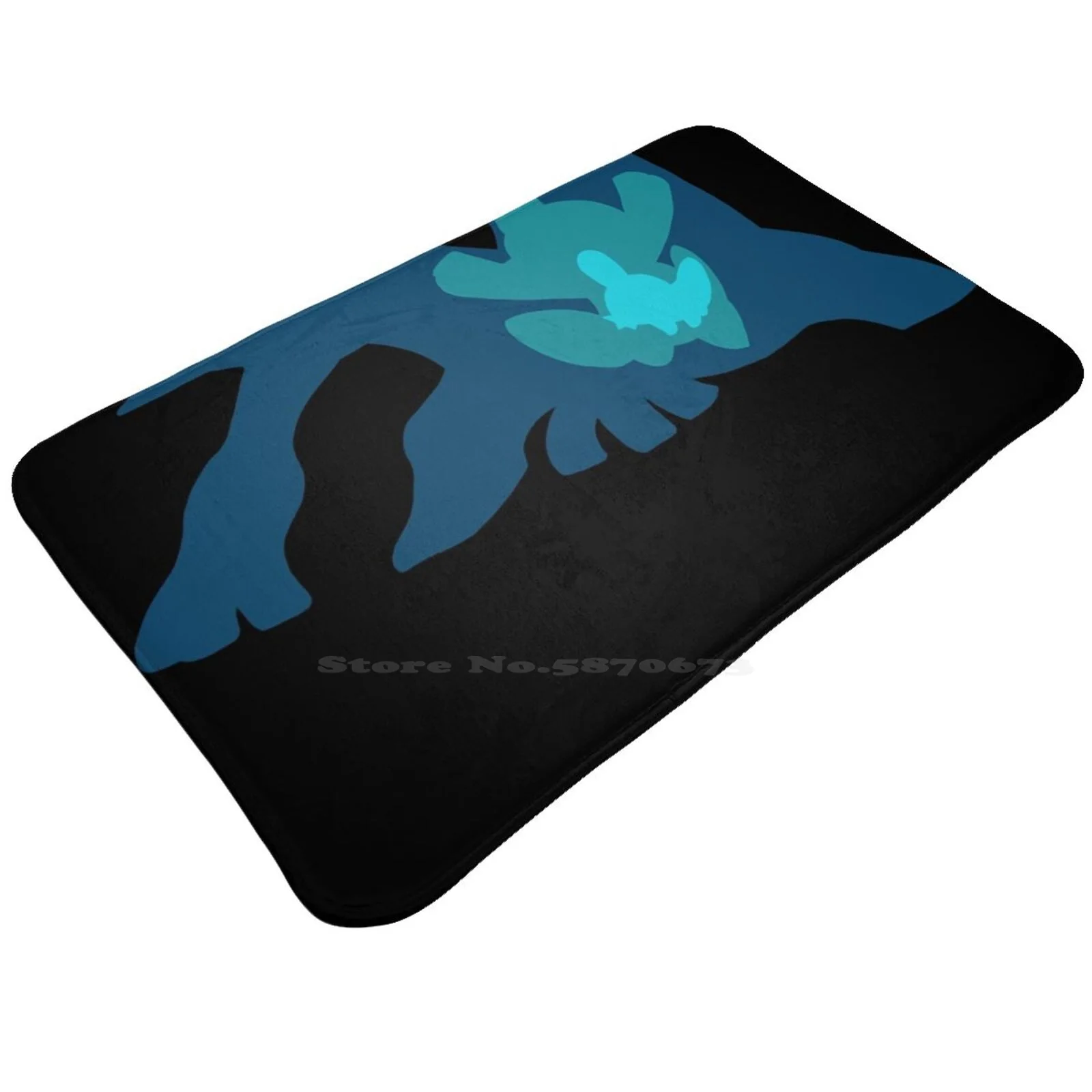 Mudkip Marshtomp Swampert Evolution Art Essential Comfortable Door Mat Rug Carpet Cushion Mudkip Marshtomp Swampert Evolution