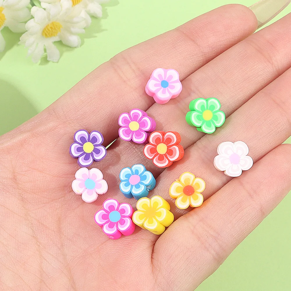 33/109/218pcs Multi-color Cherry Blossom Daisy Lily,  DIY Bracelets Key Chain, for Christmas Thanksgiving, Valentine's Day Gifts
