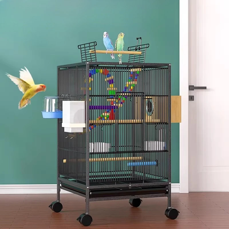 

Accessories Bird Cages Aviary Outdoor Pigeon Luxury Bird Cages Feeder Outside With Stand Hammock Bird Supplies