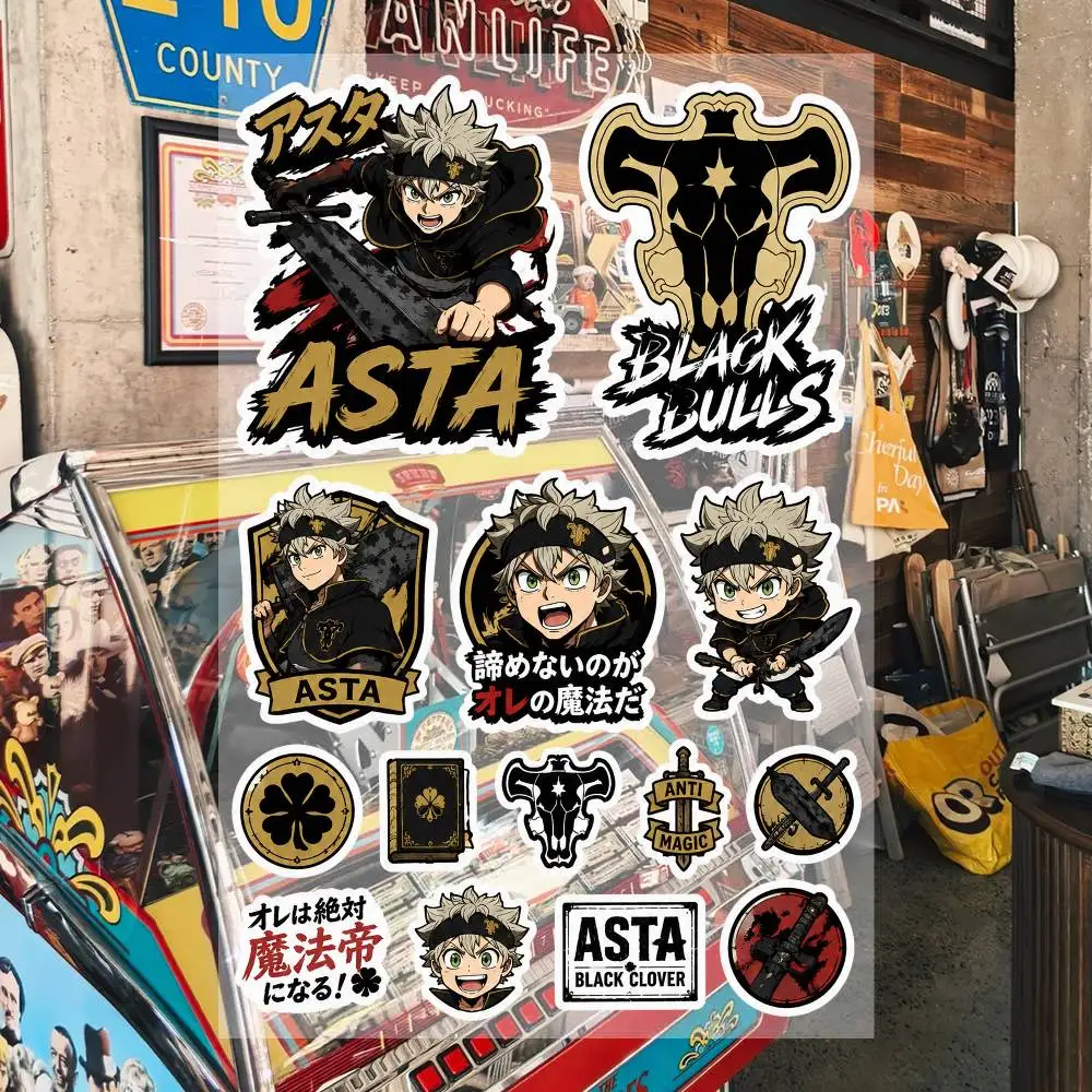 

A-sta Aesthetic Graffiti Waterproof PVC Stickers for Car Motorcycle Skateboard Helmet Notebook
