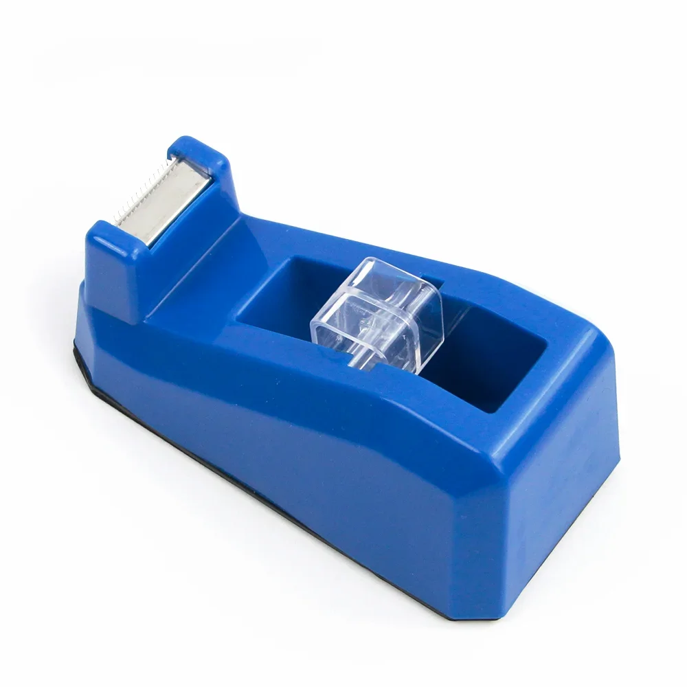 Boot Vorm Desktop Verpakking Tape Dispenser Met Aangepaste Logo Abs Plastic Handmatig Kleine Rol Tape Dispenser