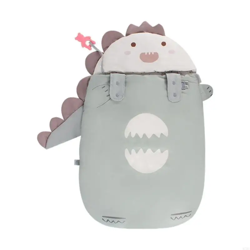 97BE Newborn Blanket Envelope Sleepsack Baby Hooded Sleeping Bag Stroller