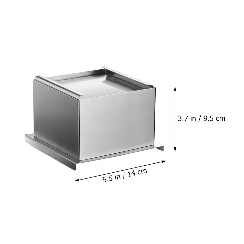 1Set Stainless Steel Tofu Mold DIY Pressing Tool Washable Bean Curd Making Kit Smooth Surface Long Lasting Practical Home