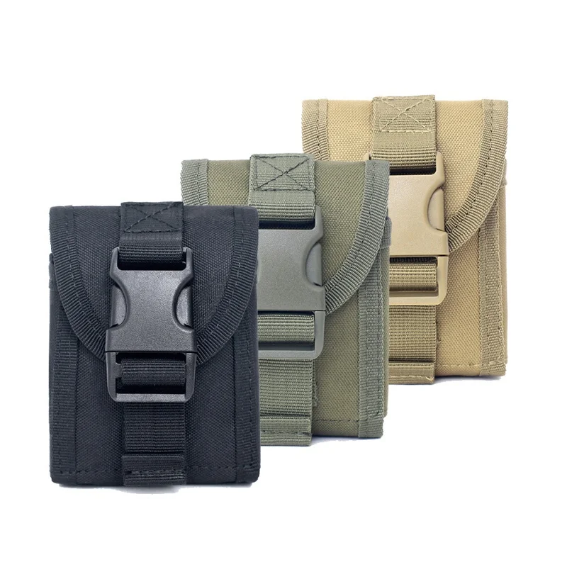 Men Tactical Molle Pouch Belt Waist Bag Nylon Fanny Pack EDC Gear Pocket Camping Gadget Cigarette Purses Hunting Accessories