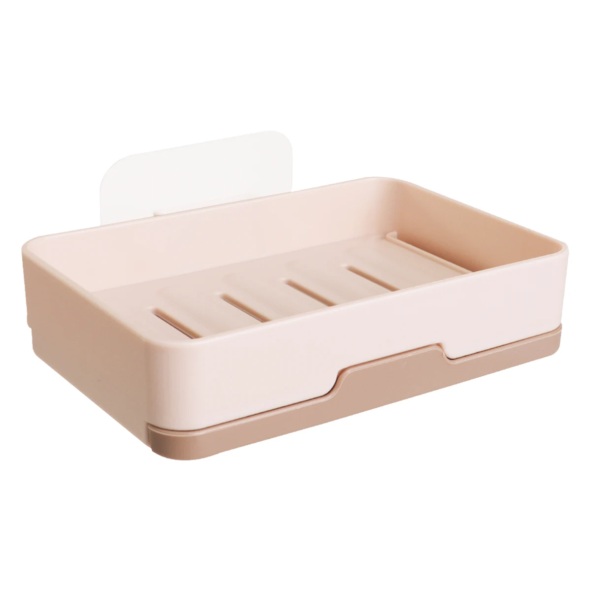 

Leak-proof Soap Box Dish Container Bath Tray Bathroom Accessories Draining Rack Holder Case