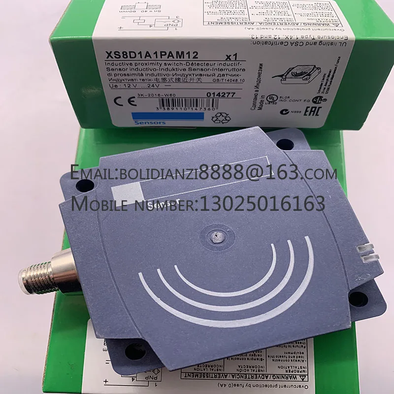 

Brand new original XS8D1A1PBM12/8D1A1PAL2/8D1A1NAL2/3P12MA230K/3P12MA230L2 Proximity switch