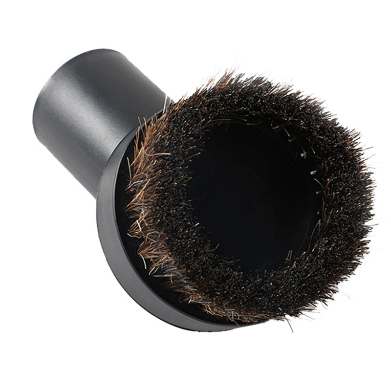 32mm Dust Removal Brush Shop Vacuum Cleaner Tools Accessories Vacuum Cleaner Adapter Brush Head Nozzle Horsehair Round Brush