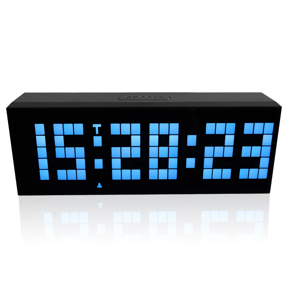 SE170019 LED Digital Alarm Clock for Kids Electronic Learning Competition Countdown Timer for Fitness Sports Training