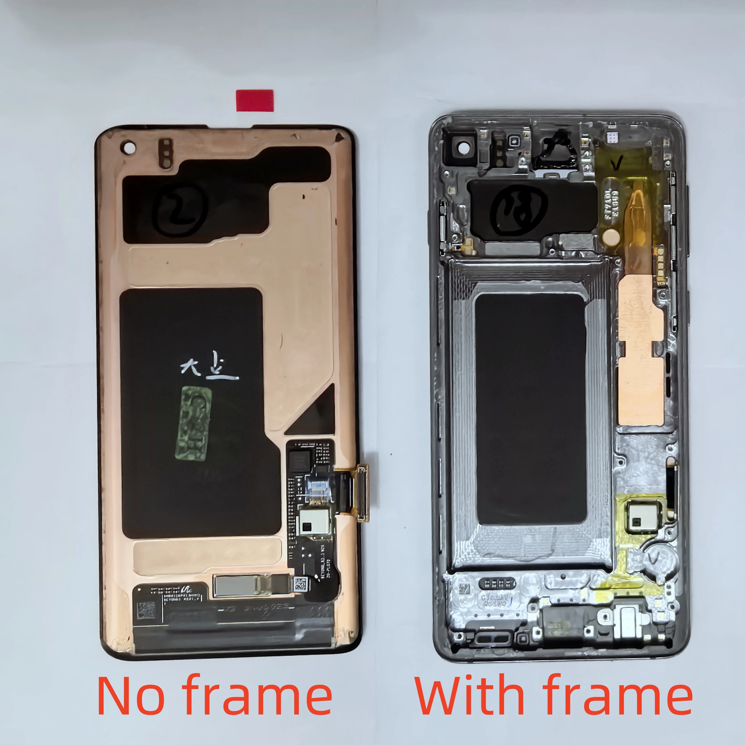 Super AMOLED With defects For Samsung Galaxy S10  G973 G973U G973F LCD Display Touch Screen Digitizer Assembly 100% testing