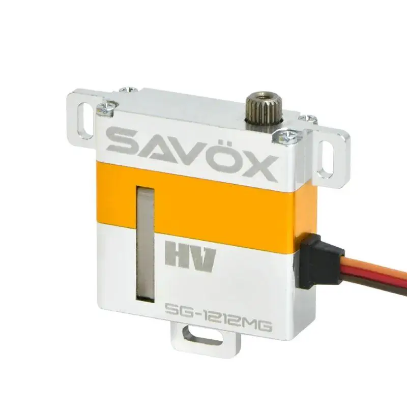 Original SAVOX SG 1212MG High Torque Digital Coreless Glider Wing Servo 0.12sec / 111.1oz 7.4V For RC Glider