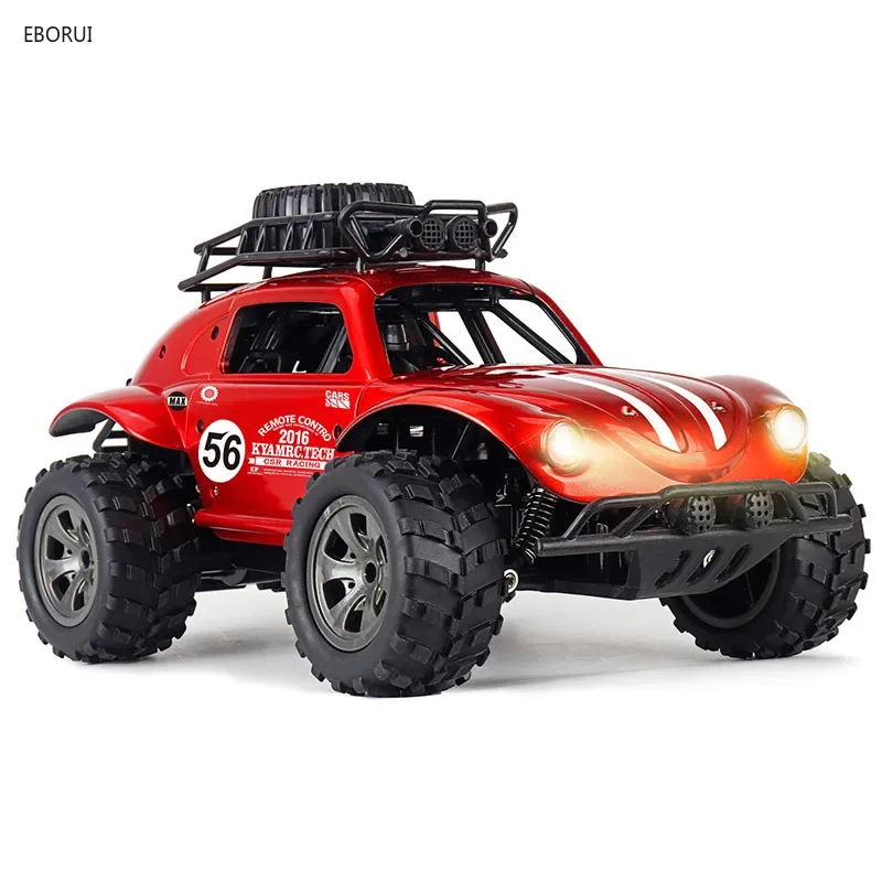 EBORbiomome-Voiture RC tout-terrain pour enfants, 2.4G 2WD, 1/18 Scale RC inoler, MF ite Speed RC Truck, Gift Toys, 1816A