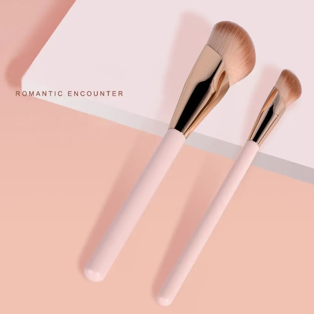 Heethoekige Foundation Make-Up Borstels Ruit Bedekken Concealer Make-Up Borstels Vloeibare Detail Zacht Gezicht Cosmetisch Hulpmiddel Gezicht Make-Up