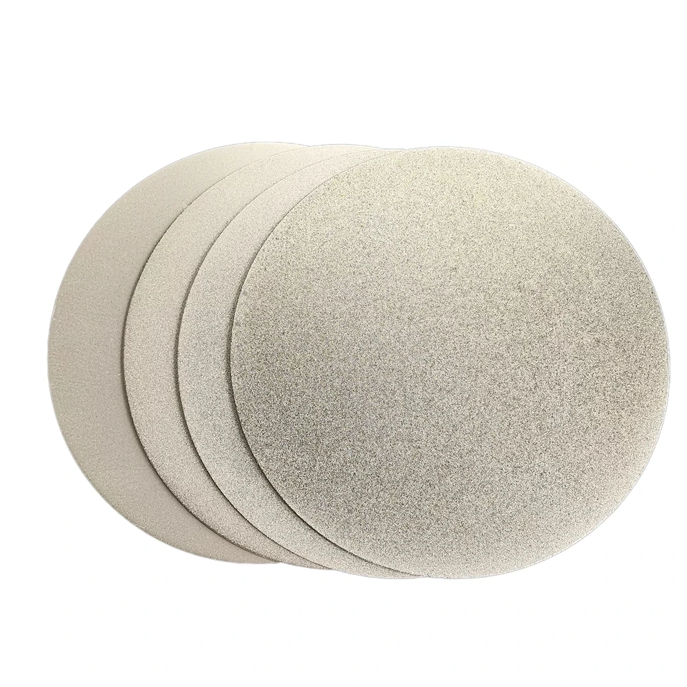 12” 300mm 80-2000# Large Size Diamond Coated Flat Lap Wheel Lapidary Polishing Grinding Disc