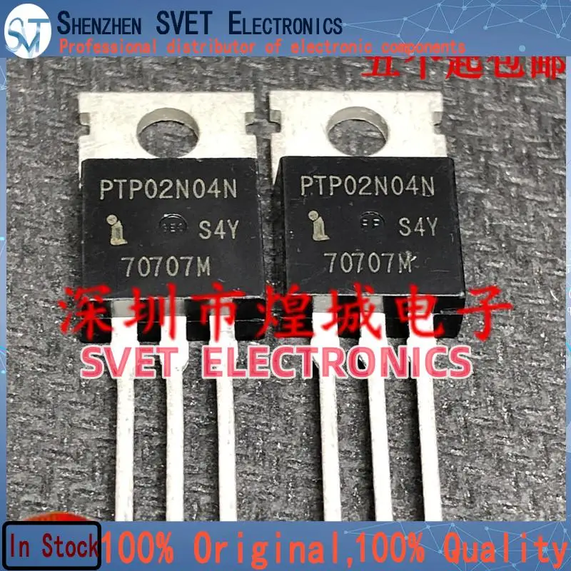 10PCS-50PCS  PTP02N04N  MOS TO-220 40V 280A  Original In Stock Fast shipping