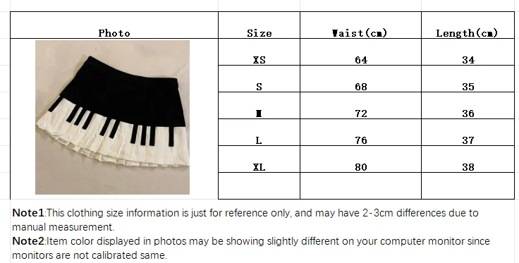 Black White Spliced Women Short Skirt view 1
