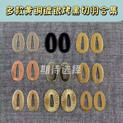 Copper/Brass Seppa Gasket, Sword Tsuba Accessories to Correct Looseness for Real Japanese Samurai Katana Tachi Tanto Wakizashi