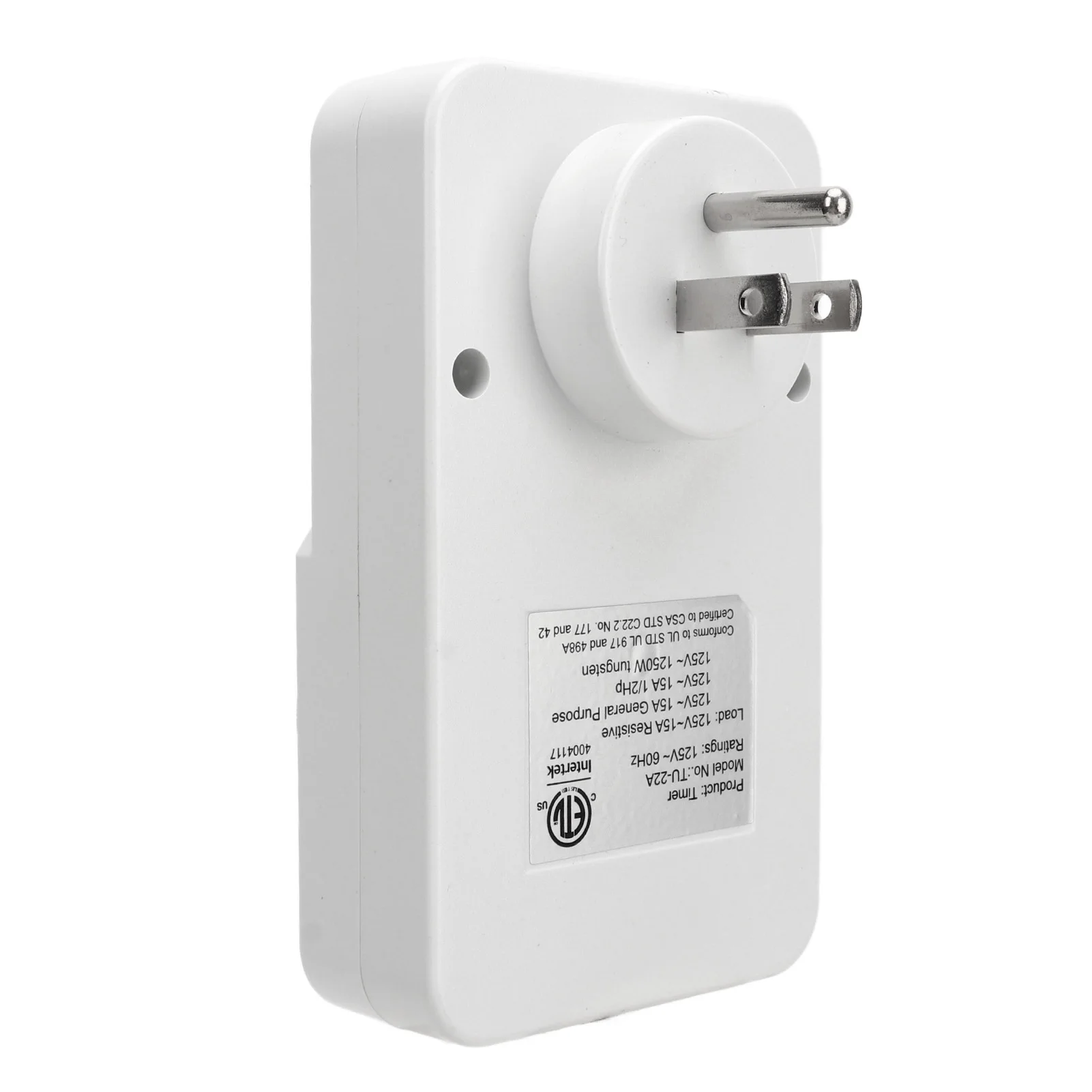 Temporizador de complemento mecánico Temporizador de salida básico Indicador de luz amplio aplicable Intervalos de 15 minutos Ciclo de 24 horas para electrodomésticos