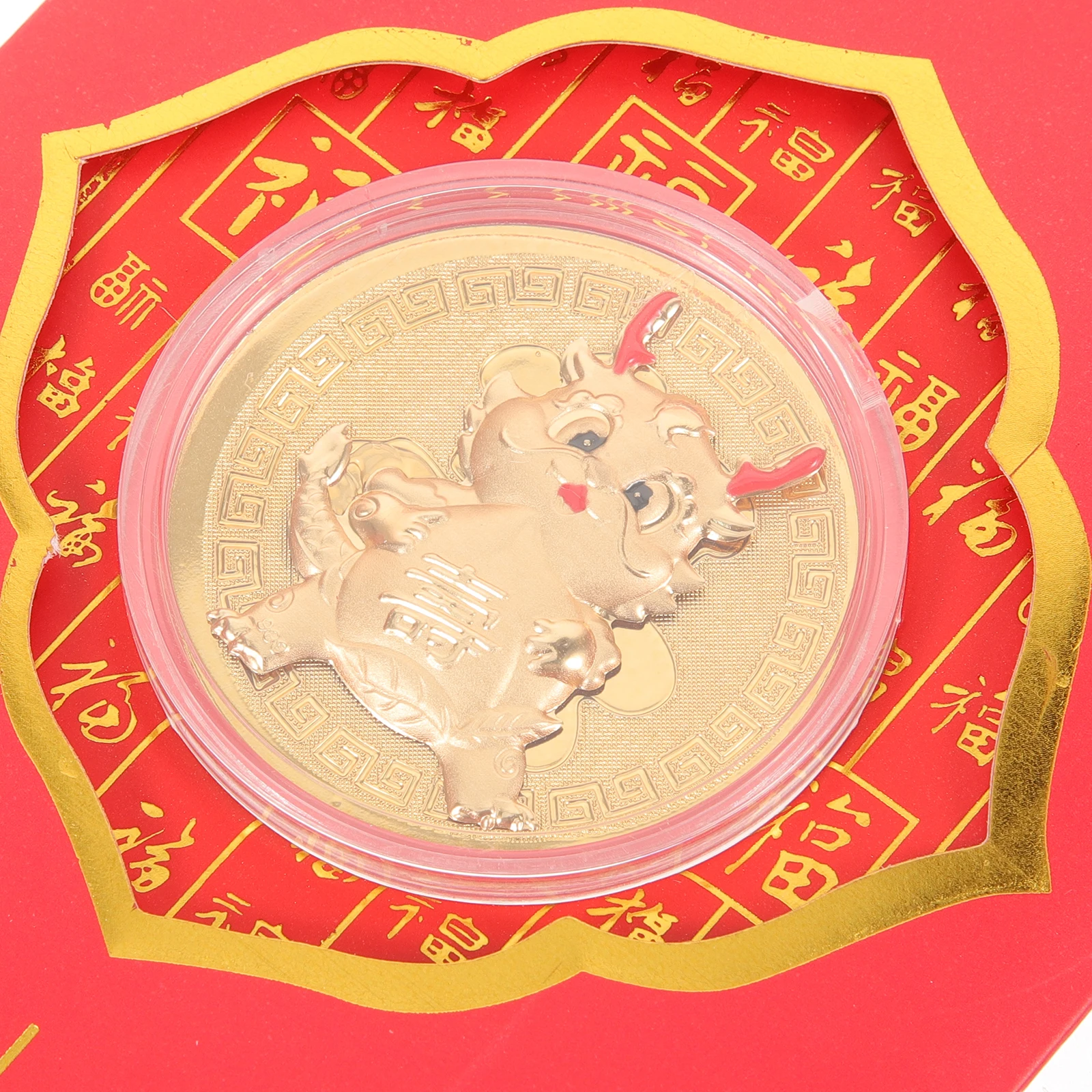 

5 Pcs Year of The Dragon Red Envelope Envelopes Lunar Decorations Colored Festival Spring Chinese Style Lucky