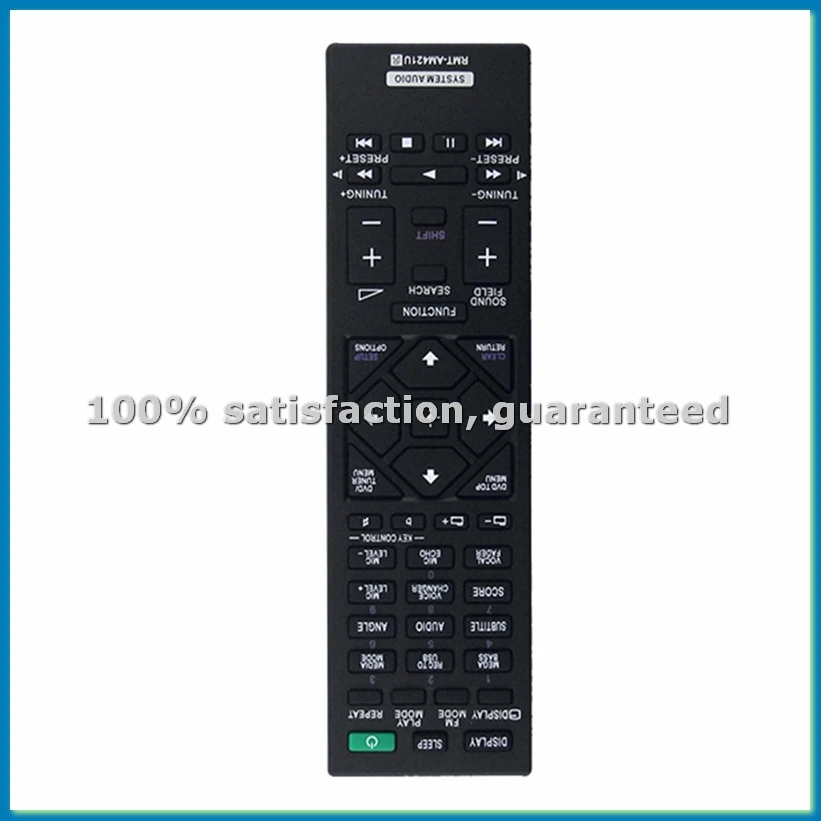 Reemplace el control remoto AM421U para el sistema de audio estéreo doméstico MHC-V73D MHC-V83D MHC-M80D MHC-M60D MHC-M40D HCD-M