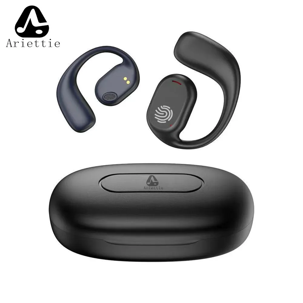 Original  Ariettie Q13 Bone Conduction Bluetooth Earphones Ear Earbuds Wireless Headphone With Mic Sports Hifi Headsets Game