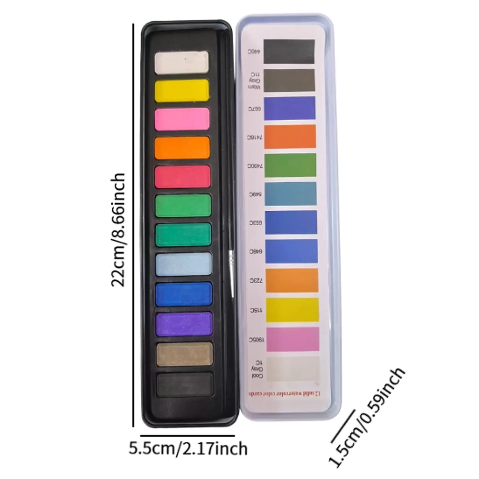 Watercolor Paint Set with Brush Arts Crafts Supplies Water Colors Paint Set for Card Making Drawing Workbook Classroom Students