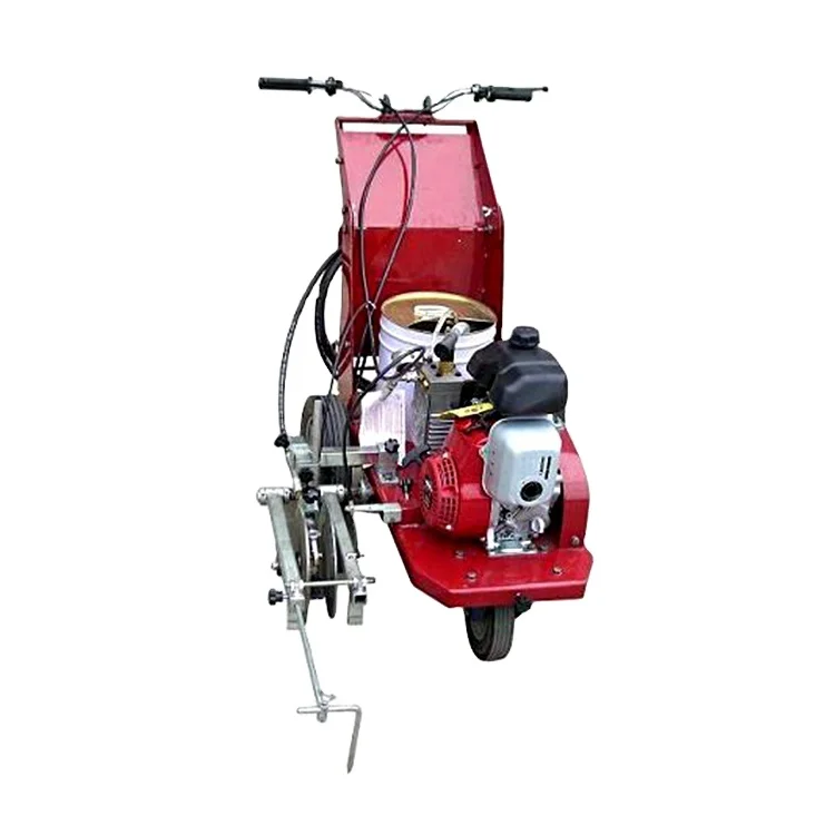 Automatic thermoplastic parking lot striping machine cold paint road marking machine